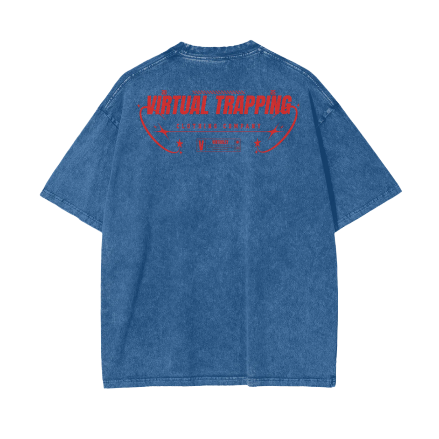 "Visions" Oversize Snow Washed T-Shirt