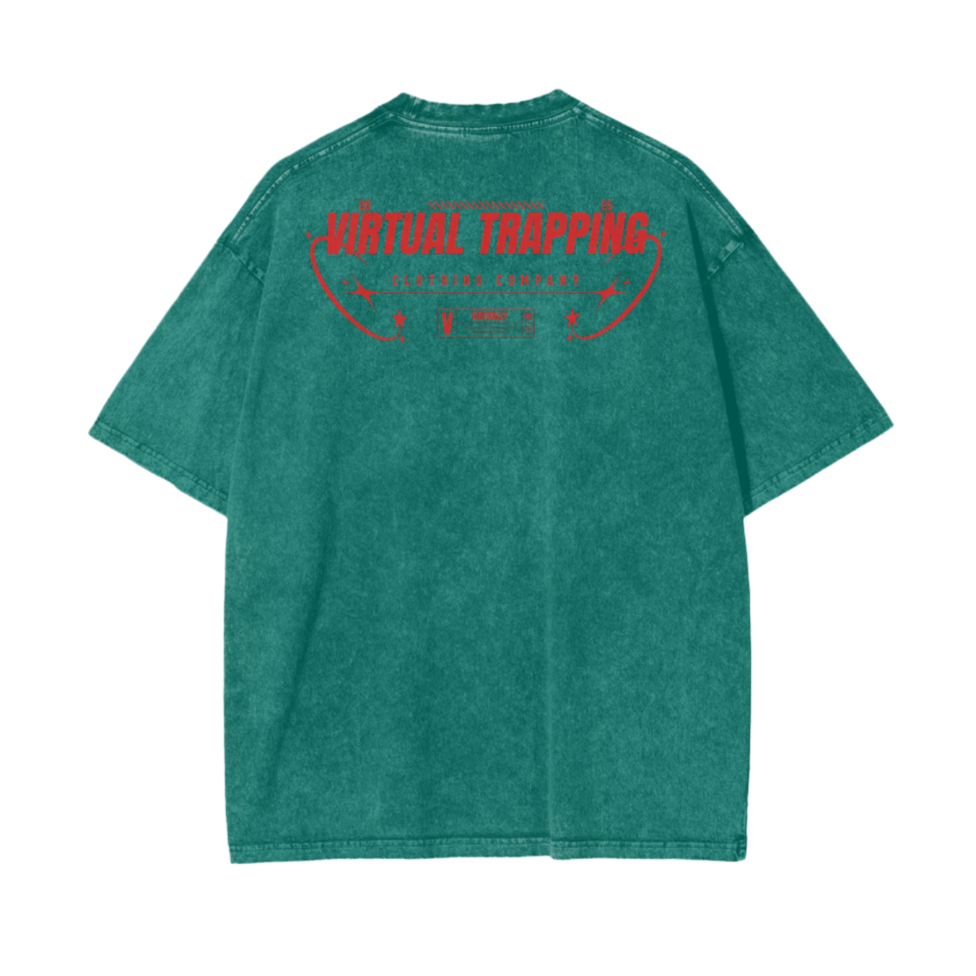 "Visions" Oversize Snow Washed T-Shirt