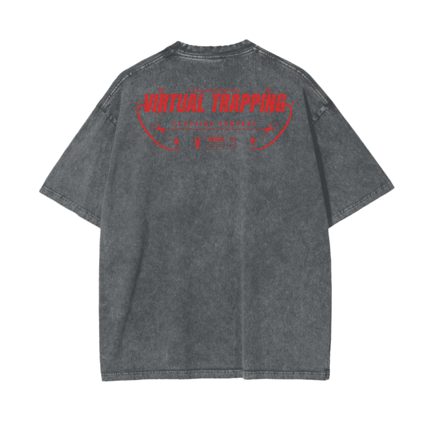 "Visions" Oversize Snow Washed T-Shirt