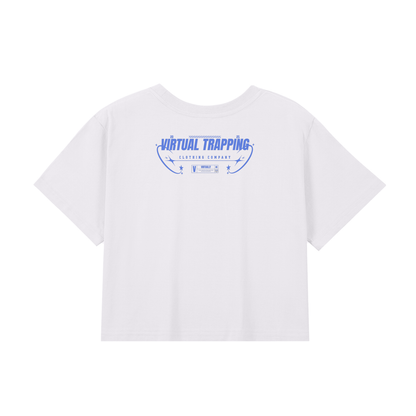 "Never Stop" Crop Top Seamless